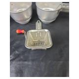 Moulin-Legumes Manual Food Mill and 2 Foley Sifters