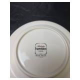 Noritake Expression China \"Moon Valley\" 7044 Green Scroll Dinnerware Set (Japan) 46pc.