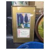 Vintage Pictures, Enamel Bowl, State Spoons, and More