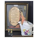 Vintage Pictures, Enamel Bowl, State Spoons, and More