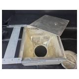 Antique Flour Bin out of Hoosier Cabinet