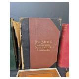 Historical Book Collection - Lincoln Library, Livestock Manual, and More