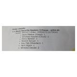 2 - SimpliSafe Home Security Systems Model SSCS3 and 2 - SimpliCams (see pics for lists of all contents)