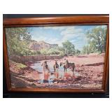 Helmscene No. 98 Palo Duro Canyon, New Mexico, Canyon Explorers Lighted Picture - Powers on