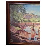 Helmscene No. 98 Palo Duro Canyon, New Mexico, Canyon Explorers Lighted Picture - Powers on