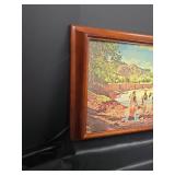 Helmscene No. 98 Palo Duro Canyon, New Mexico, Canyon Explorers Lighted Picture - Powers on