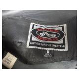 River Road Genuine Leather Motorcycle Chaps Women