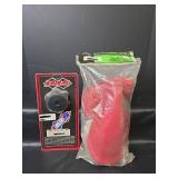 IMS Motorcycle Gas Cap with Flat Seal - Black Vented and Arctic Cat Red Hand Guards