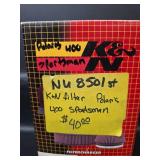 NIB K&N Air Filter PL-1001 for Polaris 400 Sportsman