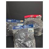 Shoei Motorcycle Helmet Cheek Pads Type-B/C Size 31 and Fulmer Bubble Shield Smoke (AF BLB00015)