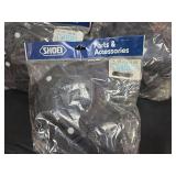 Shoei Motorcycle Helmet Cheek Pads Type-B/C Size 31 and Fulmer Bubble Shield Smoke (AF BLB00015)