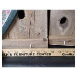 Heart-Shaped Bird Print Key Holder