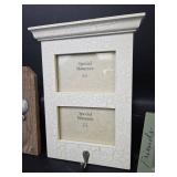 Decorative Home Collection - Fleur-de-lis Hook, Picture Frames, and Vinyl Wall Art