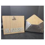 Wall Pocket and Blessed Picture Holder