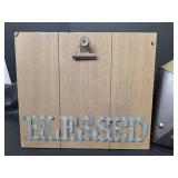 Wall Pocket and Blessed Picture Holder