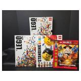 LEGO Book Collection - Standing Small,  The Lego Book, & Ninjago Guide