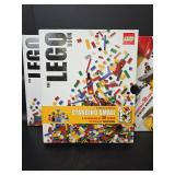 LEGO Book Collection - Standing Small,  The Lego Book, & Ninjago Guide