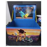Toy Story 4 Theater Promotional Popcorn Buckets,  Lamp, and Toy Chest