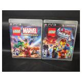LEGO PS3 Games Bundle - Marvel Super Heroes & Lego Movie