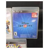 PS3 Family Game Bundle - Skylanders, Disney Infinity, Sonic