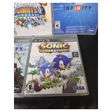 PS3 Family Game Bundle - Skylanders, Disney Infinity, Sonic