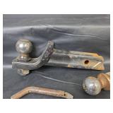 Trailer Hitch Ball Mount, 2 Balls, and 2 Hitch Pins
