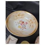 Vintage Serving Bowls, Plates, Glass Christmas Bulbs, Trinket Dish, and More