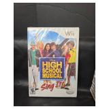 New Wii High School Musical Sing It Game, The Land Far Beyond Book, and Mixed Genre CDs