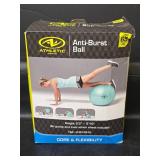 Athletic Works 65cm Anti-Burst Exercise Ball - New
