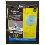 Athletic Works 65cm Anti-Burst Exercise Ball - New