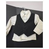 2 - Santa Claus 4-Piece Holiday Outfit Sets Size 3-6 months, Lobster Costume Size 3-6 months, Overalls Outfit Size 3-6 months