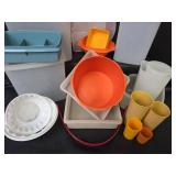 Tupperware Storage Containers and Mismatched Lids