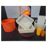 Tupperware Storage Containers and Mismatched Lids