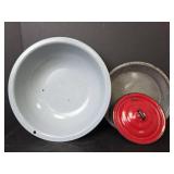 Central Fruit Growers Exchange Wooden Grape Crate Lids, Enamelware,  and Silverware Pouches
