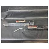 Haul Master 5000lb Standard Receiver Tube with 2in - 1.25in  Hitch Adapter and Hitch Pin