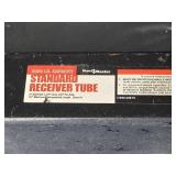 Haul Master 5000lb Standard Receiver Tube with 2in - 1.25in  Hitch Adapter and Hitch Pin