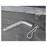 Haul Master 5000lb Standard Receiver Tube with 2in - 1.25in  Hitch Adapter and Hitch Pin