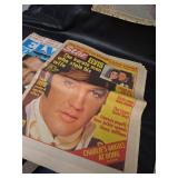 Elvis Presley Magazine and Newspaper Collection 1977