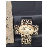 Religious Cross Wall Decor and Granite Coasters