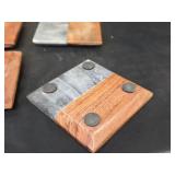 Religious Cross Wall Decor and Granite Coasters