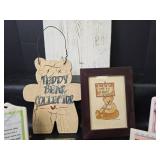 Teddy Bear Collectibles and Inspirational Plaques