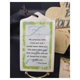 Teddy Bear Collectibles and Inspirational Plaques