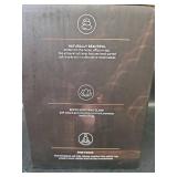 Natural Himalayan Salt Lamp with Metal Basket Design NEW