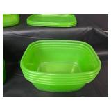 Lime Green Storage Container (14 bowls and 14 lids) NEW