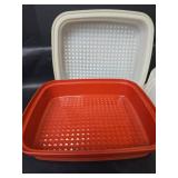 Tupperware Cold Cut Keeper and Cake/Pie Carrier