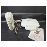 Toastmaster Snackster Sandwich Maker with Magic Chef Hand Mixer