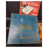 Classic Board Games - Trivial Pursuit, Mad Gab, and Bingo Set
