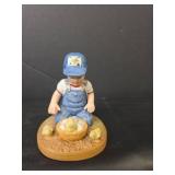 1990 Country Store Little Farmers Figurines by Home Interiors