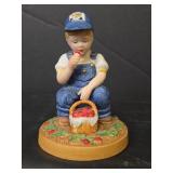 1983 Country Store Little Farmers Figurines by Home Interiors