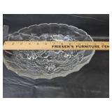 Flying Ducks Large Oval Platter with Glass Fruit Bowl